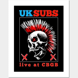 uk subs Posters and Art